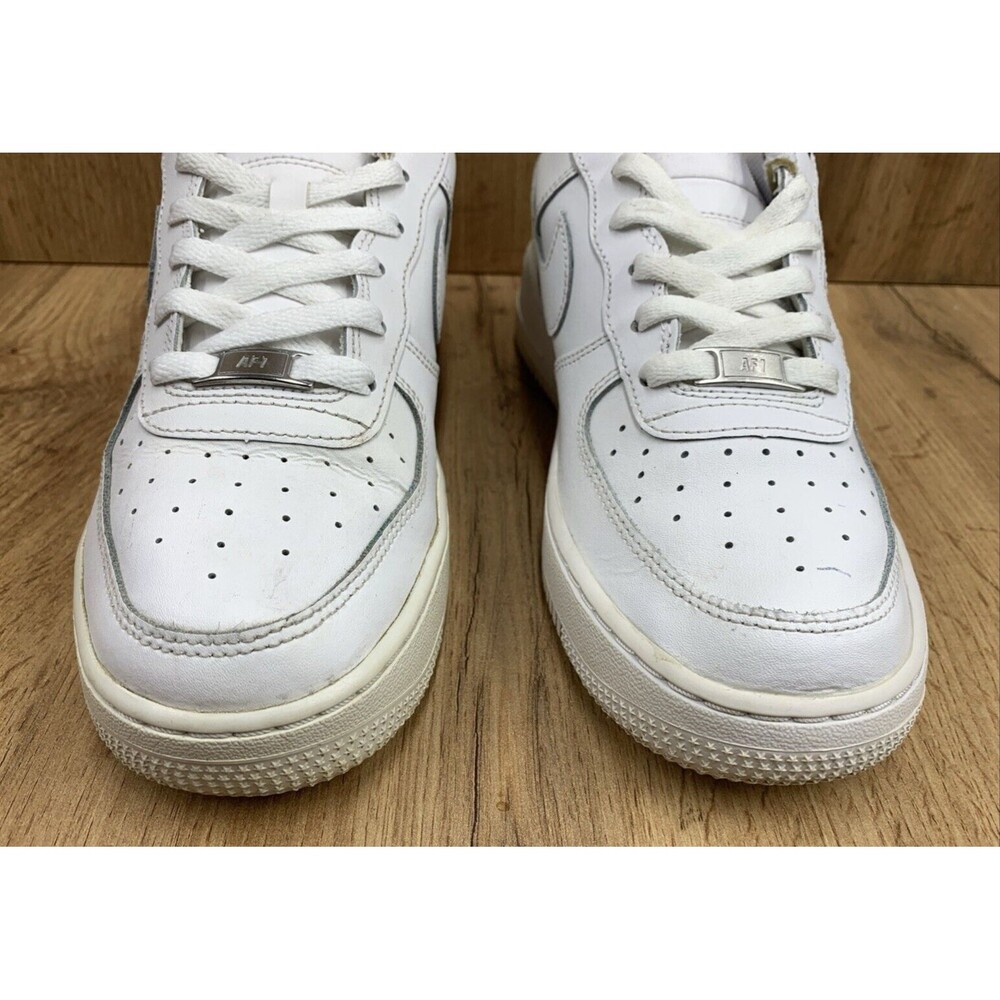 Nike Air Force 1 Low Athletic Sneakers Shoes Boys Size 7Y White DH2920-111 - Picture 8 of 16